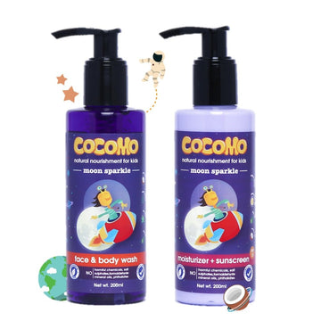 Moon Sparkle Body Wash + Sunscreen